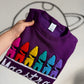Sudadera morada uva