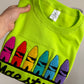 Sudadera crayolas verde fosfo