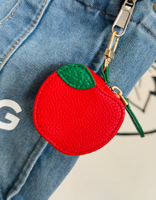 Llavero monedero manzana 🍎