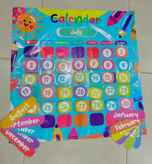 Calendario en Inglés