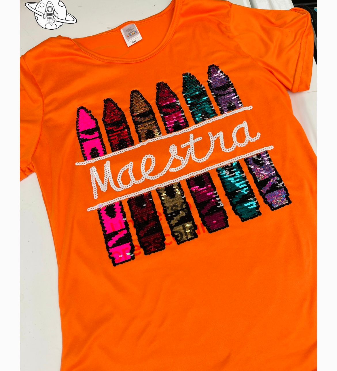 Playera naranja