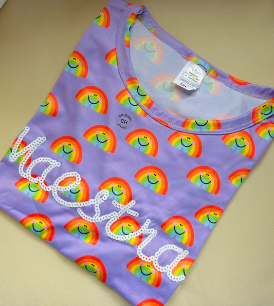 Playera arcoiris