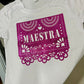 Playera maestra papel picado