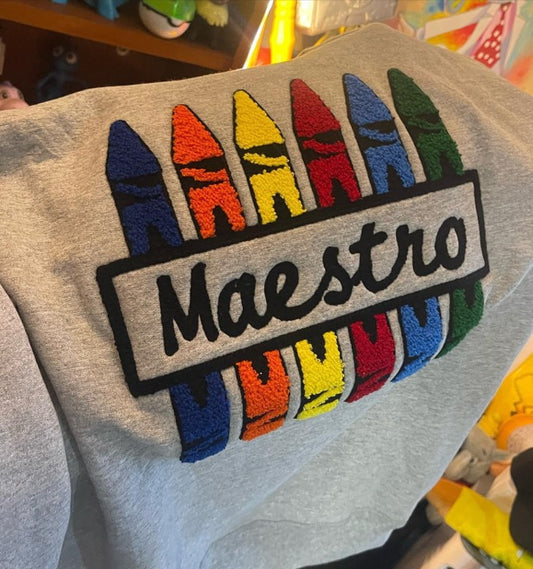 SUDADERA MAESTRO